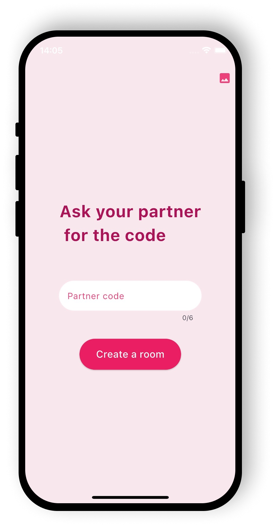 Partner Code Screen