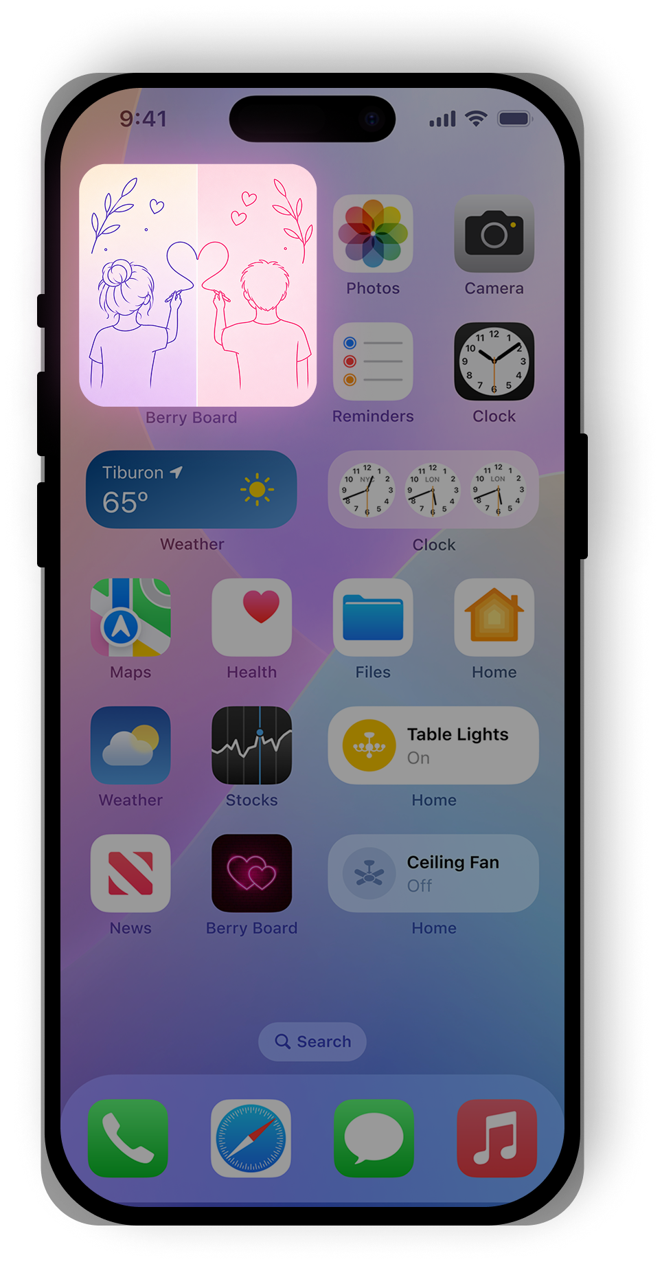 Widget Home Screen